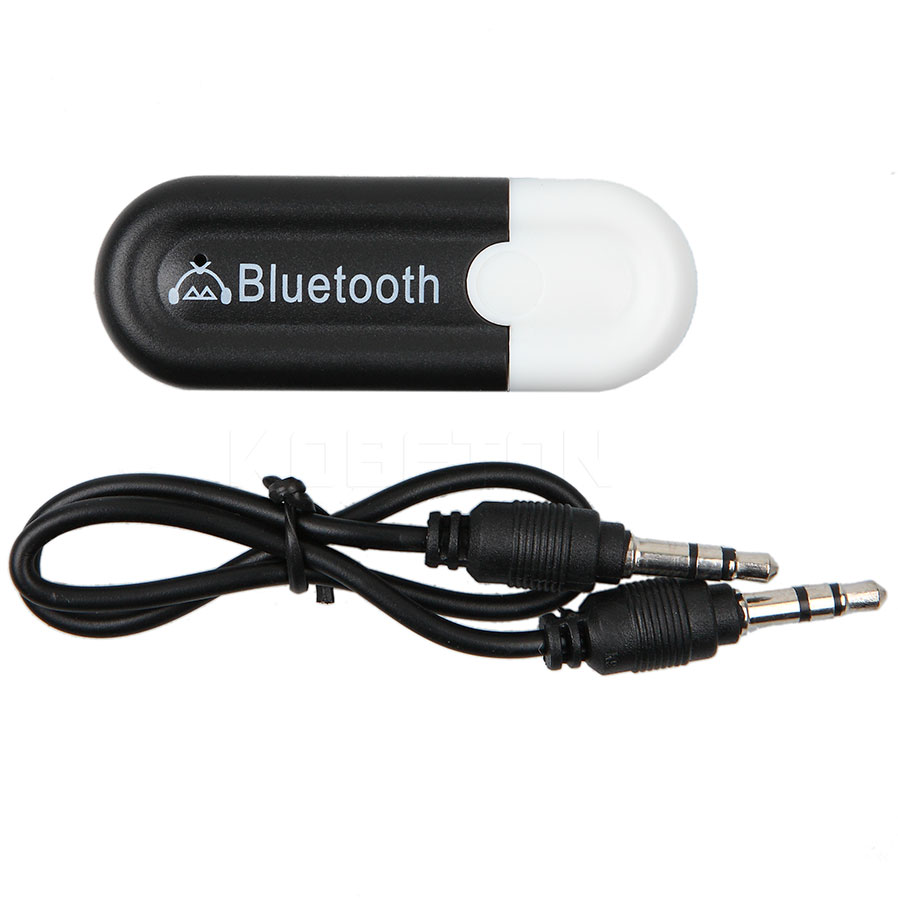 Bluetooth 3.5mm Jack AUX Mini Audio Receiver Car Bluetooth Transmitter Handsfree Bluetooth Car Kit Music USB Bluetooth Adapter: Default Title