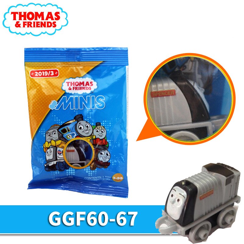 Originale Mini Locomotiva del Treno Giocattolo Thomas e Amico del motore Modello di Auto Giocattoli Del Capretto per I Bambini Diecast Brinquedos Educazione Regalo Di Compleanno: GGF60-67