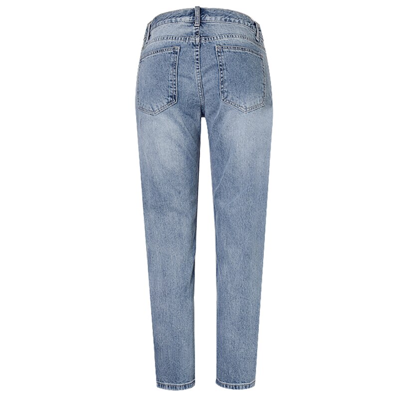 Jean pailleté femme trou déchiré détruire jean pantalon