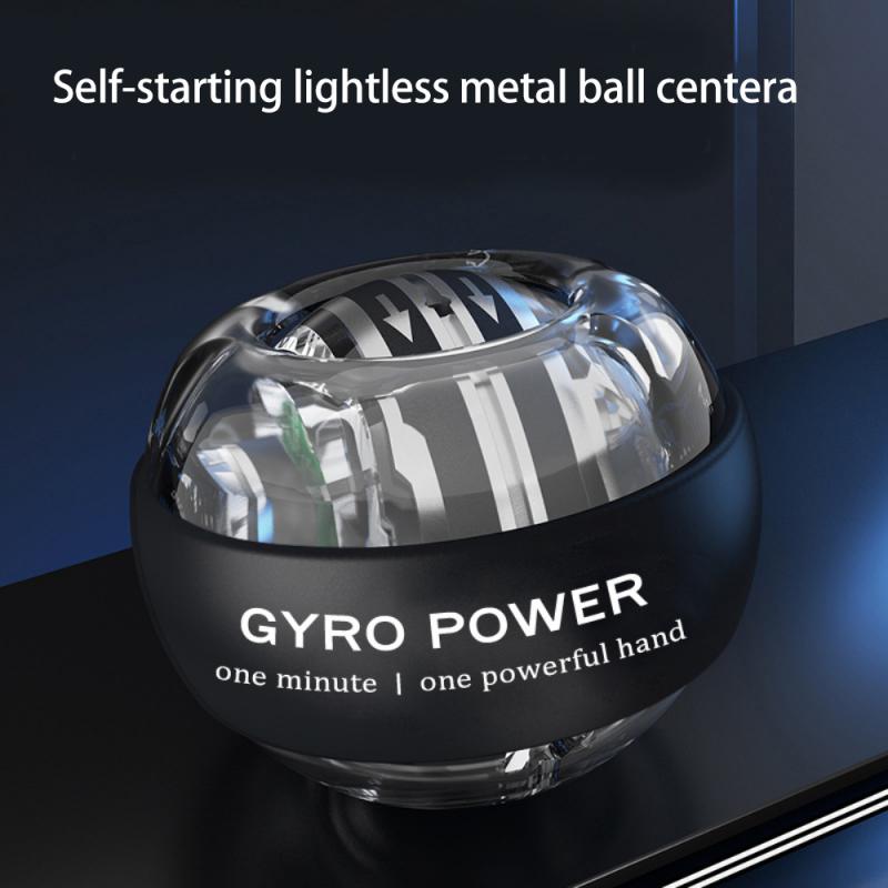 Led Gyroscopische Powerball Autostart Bereik Gyro Power Pols Bal Arm Hand Spier Force Trainer Fitness Power Polsen Bal Apparatuur