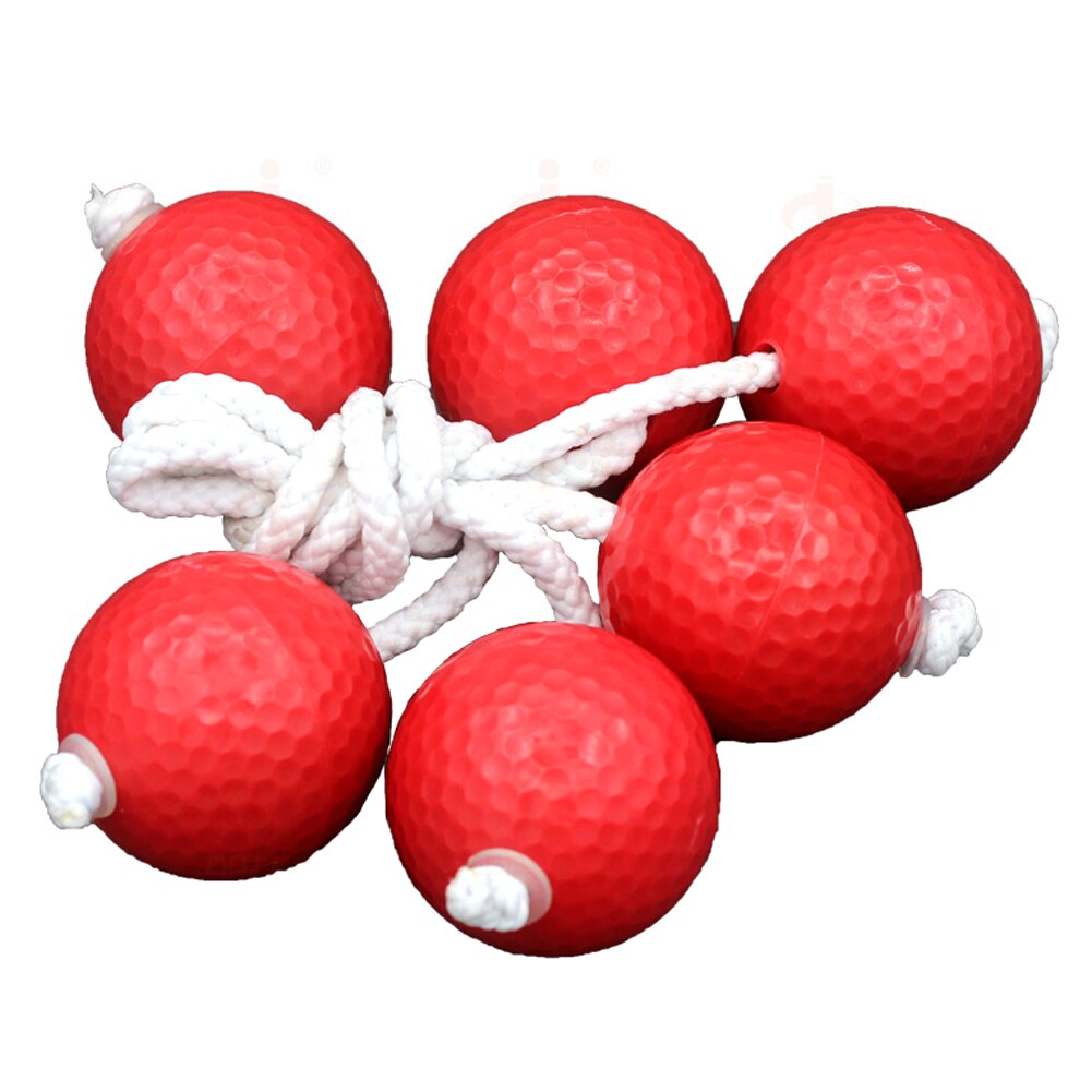 3 paar ladderbal synthetisch rubber indoor outdoor vervangende snarengat sport solide lichtgewicht kinderen golfaccessoires