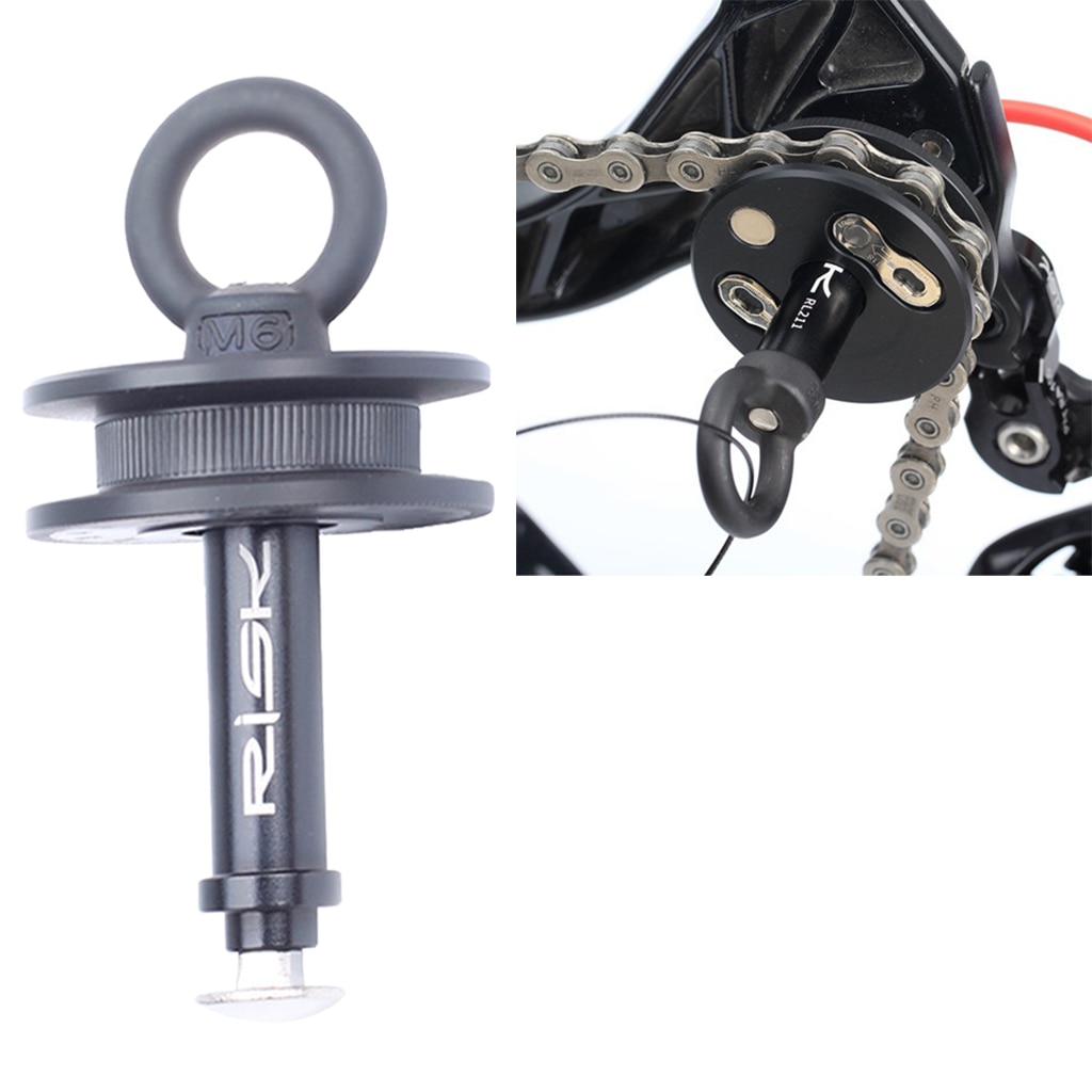 Fahrrad Attrappe Hub Fahrrad Kette Wächter Halfter Durch Achse schnell Freisetzung Hub