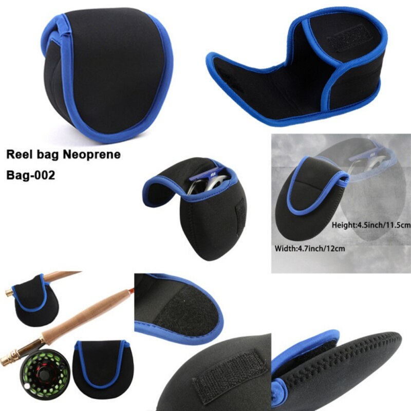 Portable Fishing Reel Bag Fly Fishing Wheel Protective Case Cover Drum/Spinning/Raft Reel Fishing Pouch Accessories Bag Fishing