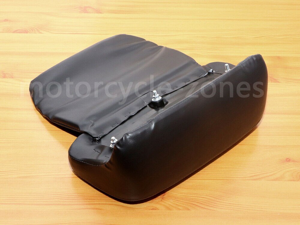 Motorcycle Razor Chopped Tour Pak Pack Backrest Pad For Harley Touring Road King Glide -