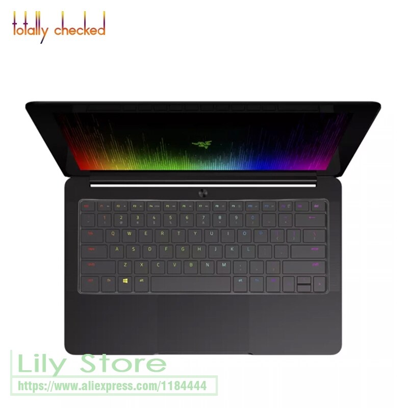 for Razer Blade 15 Advanced Gaming 15.6'' Silicone laptop keyboard cover Protector