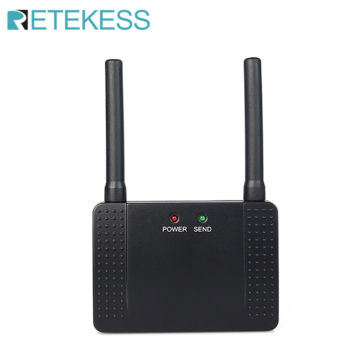 Reteess forstærker 500mw rf trådløs repeater signalforstærker lærekodeforlænger til  t117 opkaldsknap 433 mhz  f4408a