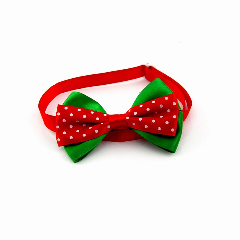 Hond Jaar Boog Kerstversiering Voetafdrukken Bel Ketting Hond Accessoires Hond Hoofdtooi Hond Kat Ornament Boog Hoofdtooi