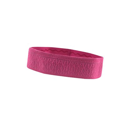 Unisex di Sport Della Fascia Anti Sudore Non-slip Elastico Dei Capelli Della Fascia Testa Multifunzionale Sport Sciarpa Fascia del Sudore Corsa E Jogging Sudore Dei Capelli fascia: Rose red