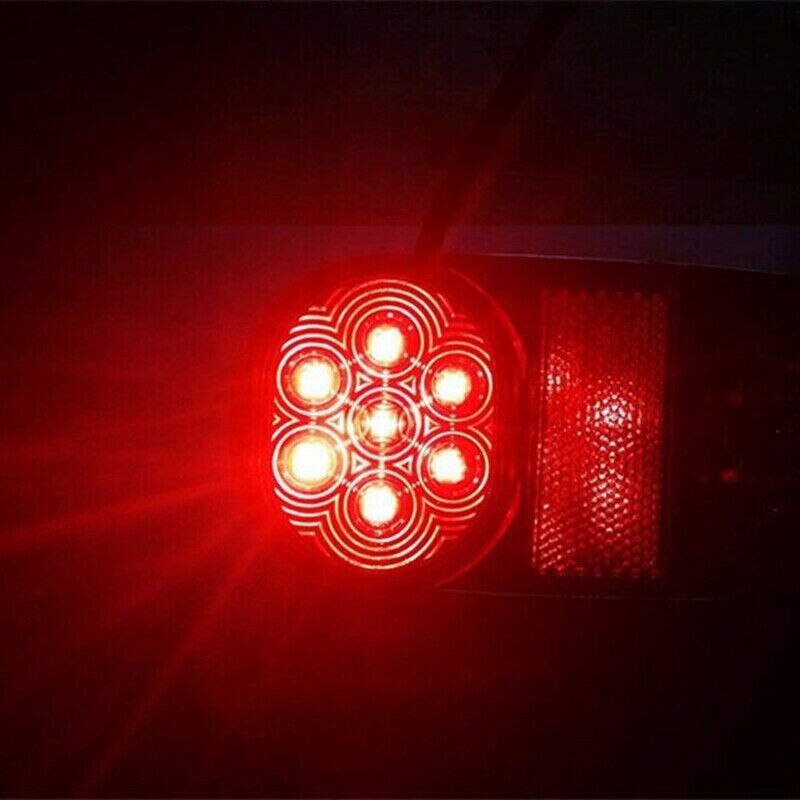 Baglygter 12v 0.1a bil lastbil trailer båd vandtæt led baglygter stop blinklys