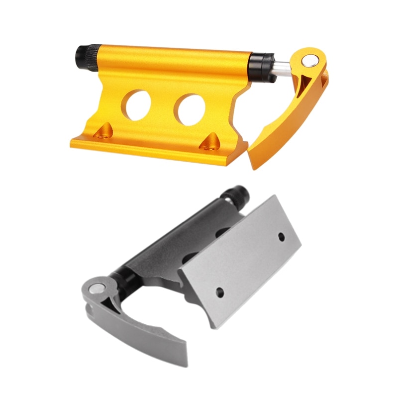 CDIYTOOL 2 STKS Fiets Vork Mount, Auto Fietsdrager Mountainbike Racefiets MTB Fiets Vork Mount, Voorwiel Houder Voorvork Houder Aluminium Transport Reizen Outdoor