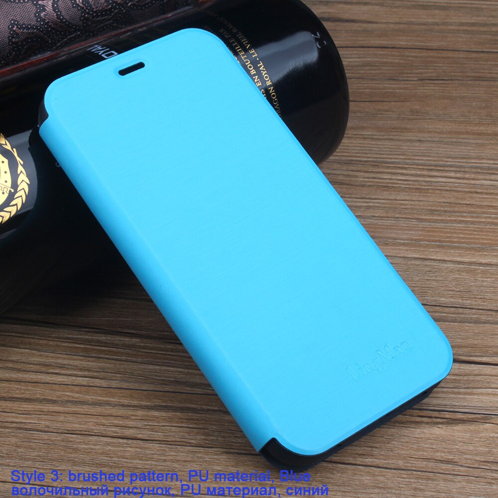 Flip Leather Case For Xiaomi Redmi Note 3 Pro Special Edition 152mm Global International Version Redmi Note 3 Pro SE Cover Case: LR lasi Blue