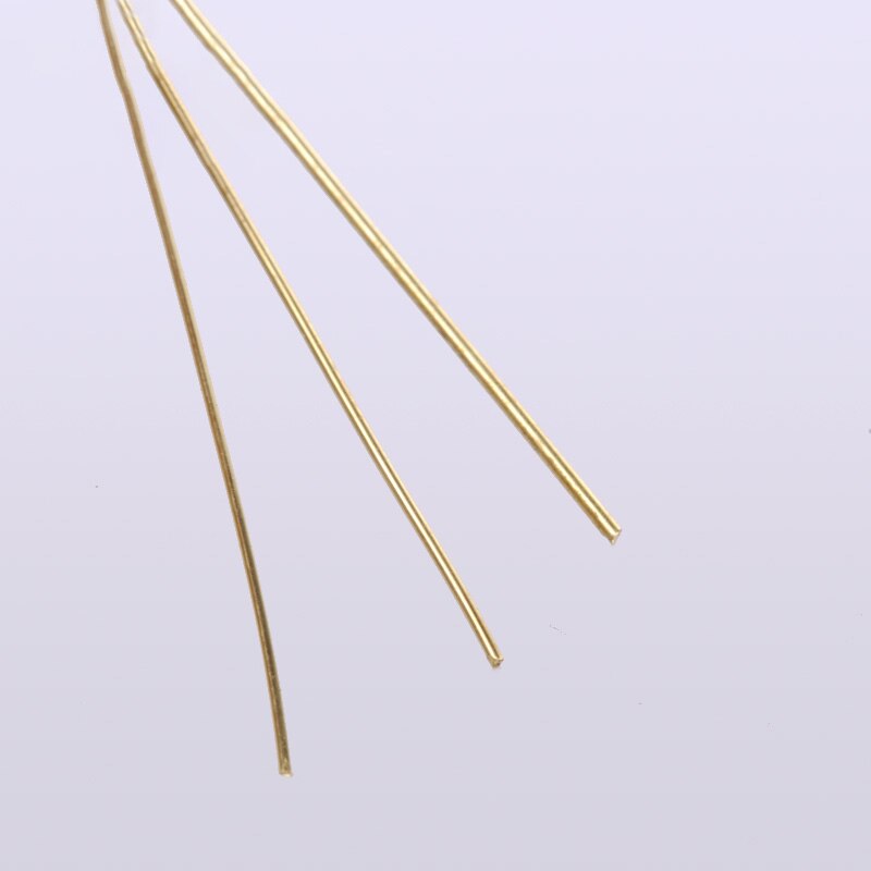 Brass wire Copper wire Brass wire Brass rod 0.5mm-0.8mm Round wire model accessories material