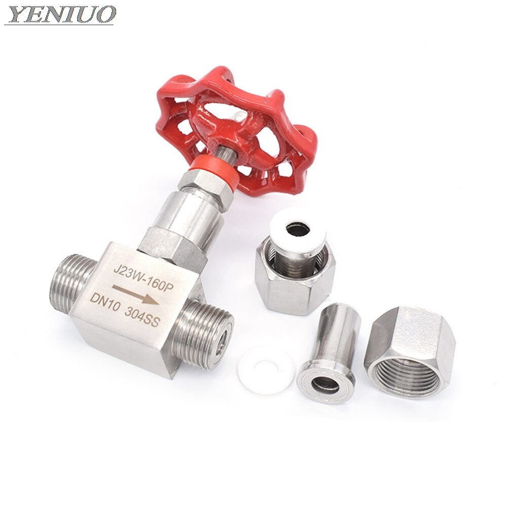 J23W-160P Needle valve stainless steel 304 welded needle valve stop valve