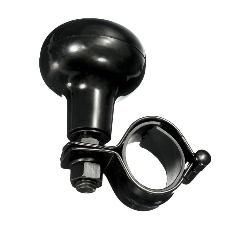 Black Knob Ball Steering Wheel Aid Power Handle Assist replacement reliable Spinner