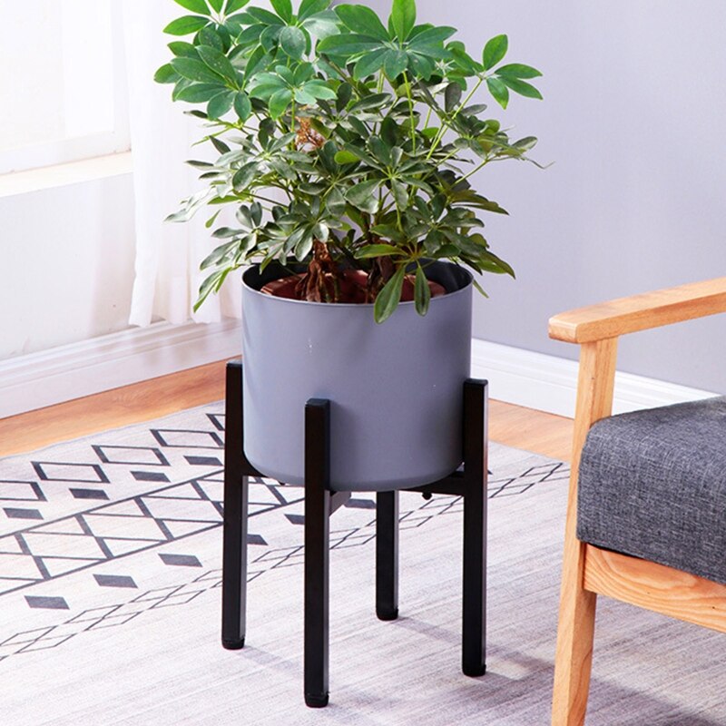 Metal Telescopic Plant Stand Floor-standing Flower Stand Flowerpot Potted Plant Bonsai Holder Indoor Outdoor Decorations Support