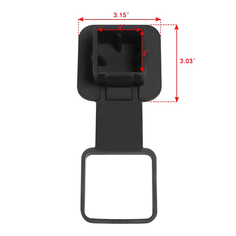 Gancio di Traino Copertura Del Tubo Spina Tappo di Gomma per Toyota Accessori PT228-35960-HP Ricevitore per jeep Chevrolet Nissan schivare ariete Pors