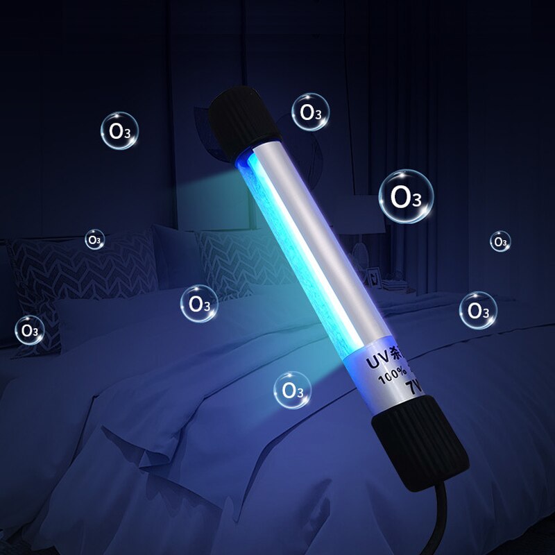 Uv Sterilisator Draagbare Uv Lamp 254nm Desinfectie Ultraviolet Zaklamp 220V Handheld Kiemdodende Lamp Uvc Sterilisatie