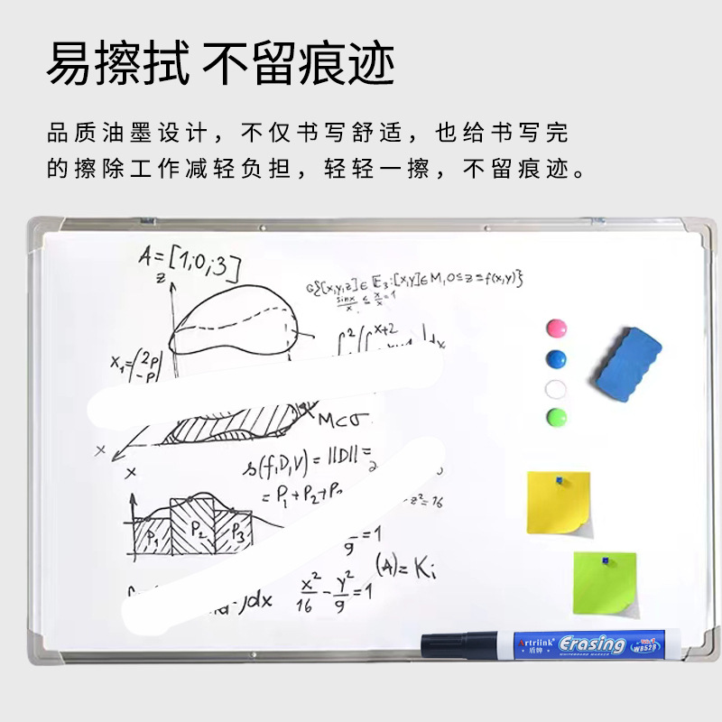 impostato di pennarelli per lavagna da 4 pezzi, cancellabili, ricaricabili, di sicurezza, non tossici, ad alta capacità, per ufficio, conferenze, articoli educativi