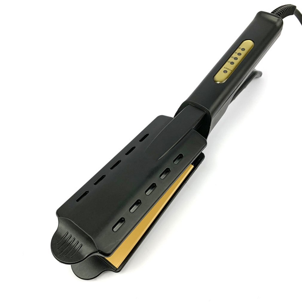 Hair Straightener Ceramic Tourmaline Ionic Flat Iron Glider 4-Speed Thermostat Straight Hair Splint Bangs: UK