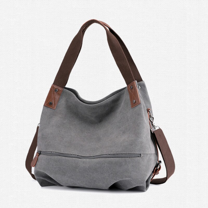 2020 borsa da donna in tela borse a tracolla da donna borse a tracolla da donna firmate borse Casual da donna borsa a tracolla con pochette: GRAY