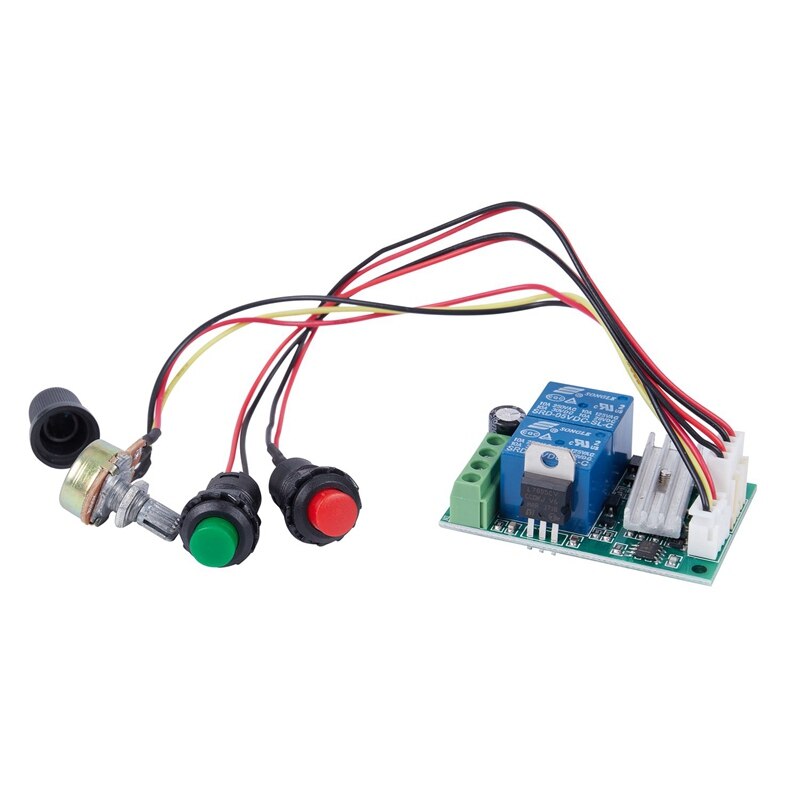 PWM DC motor governor 6V12V24V reversing switch electric push rod motor controller button