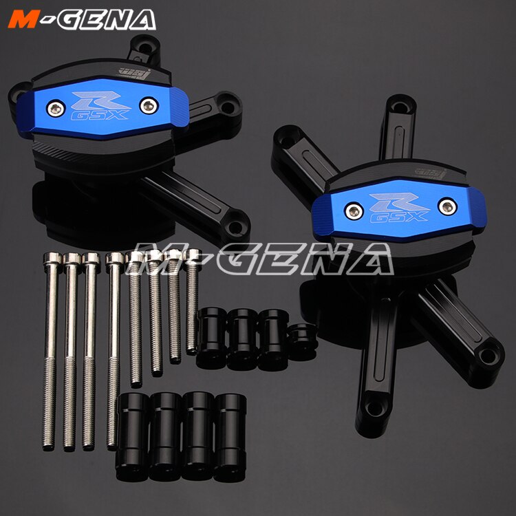 Motorcycle Cnc Motor Crash Pad Frame Slider Falling Bescherming Voor GSXR600 GSXR750 Gsxr 600 750 K6 K8 2006 2007