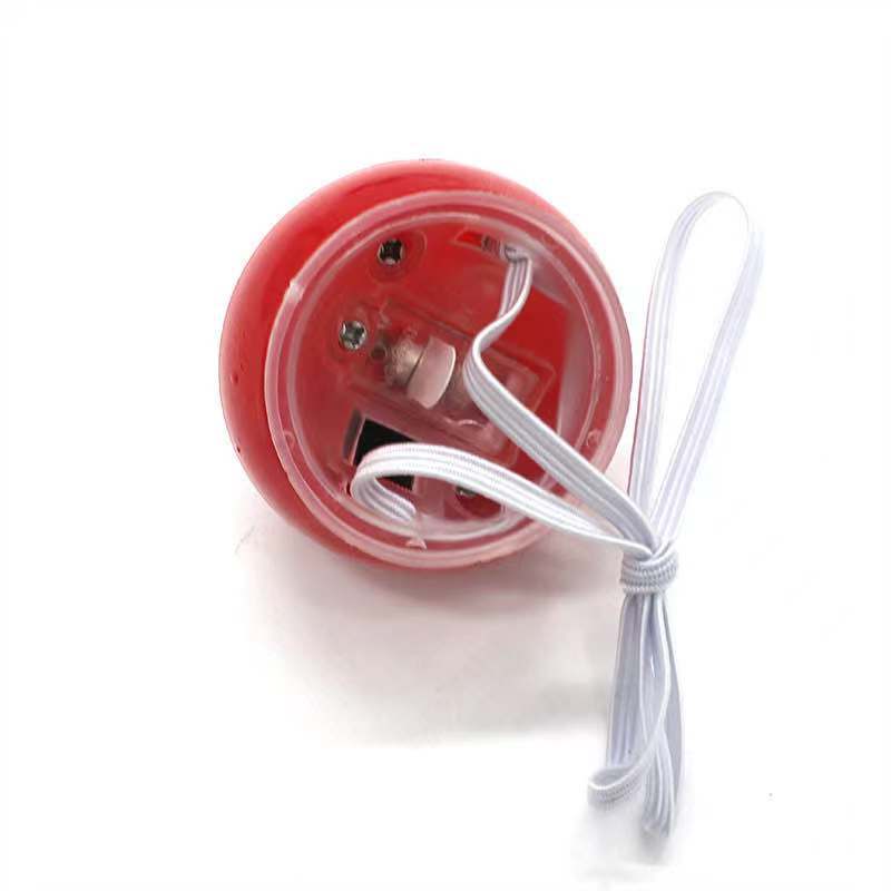 20pcs Plastic Red Clown Noses Light Up Blinking Reindeer Nose for Party Balls Circus Costume Red Wedding Festival