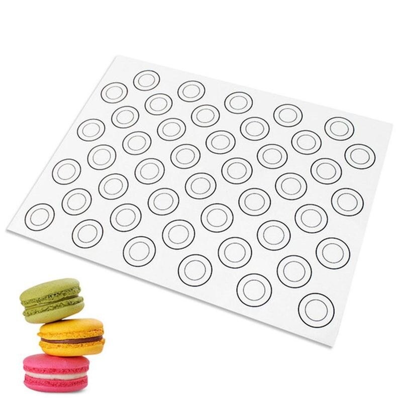 Siliconen bakmat pad bakvorm bakvorm gebakvormpjes antiaanbakvormpjes grote macaron koek keuken voor cake deegmat uitrollen s  x1 n 0