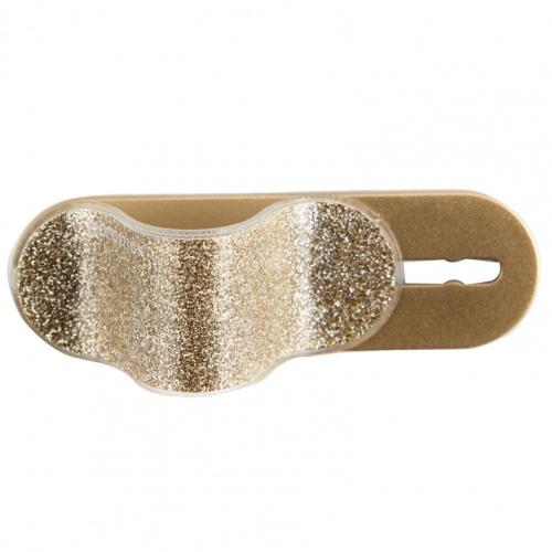 U-Vormige Universele Mobiele Telefoon Grip Stand Back Sticker Vinger Ring Houder Ondersteuning Duurzaam Wasbaar Mobiele Telefoon Houder Stands: Golden