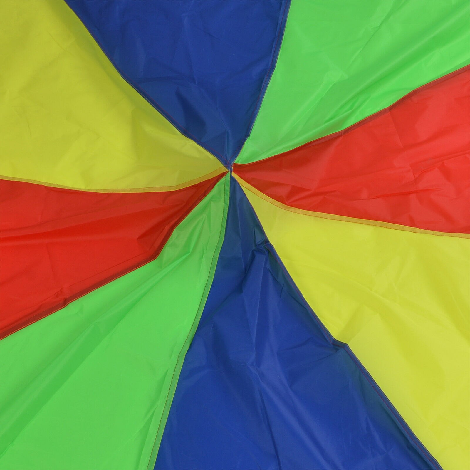 2M/3M Diameter Outdoor Rainbow Umbrella Parachute Toy Jump-Sack Ballute Play Teamwork Game Toy For Kids