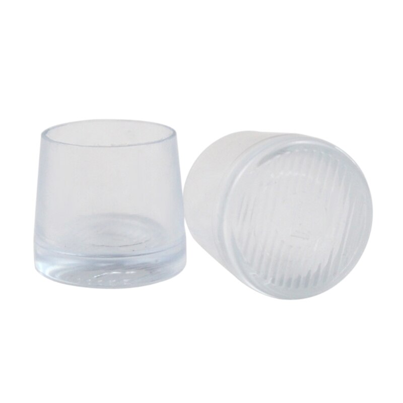 1 par de protectores de tacón de aguja alto de PVC S/M/L/XS tapones de talón tapas de zapatos Kit de cuidado de zapatos de plástico: L