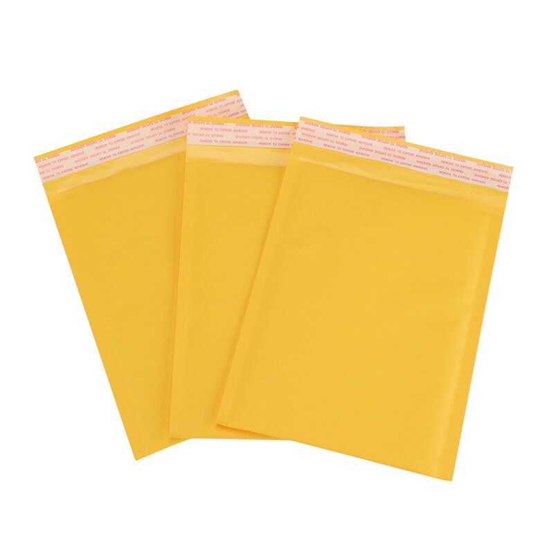 18*23cm Kraft Paper Bubble Envelopes Bags Mailers Padded Envelope with Bubble Mailing Packaging Bag Wrap Storage