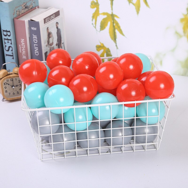 200 pcs/lot Eco-Friendly Colorful Ball Soft Plastic Ocean Ball Funny Baby Kid Swim Pit Toy Water Pool Ocean Wave Ball Dia 5.5cm: WJ3254-2