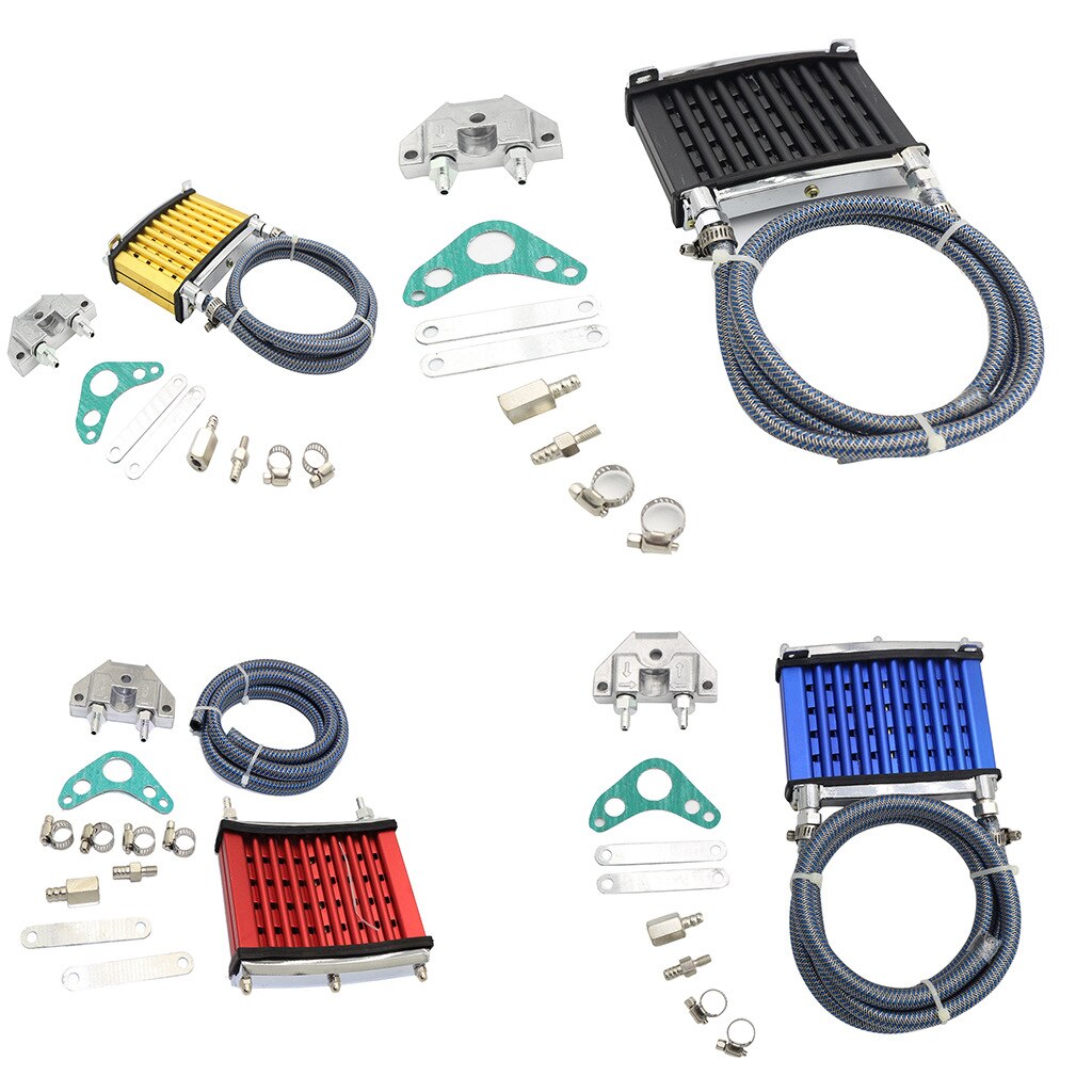 Cnc Radiator Universele Motorfiets Olie Radiator Cnc Aluminium ... – Grandado