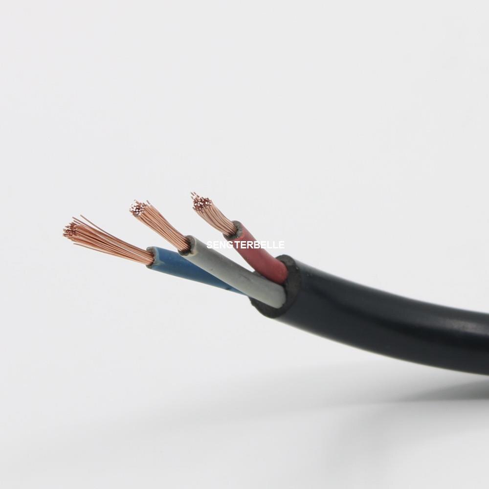 1PC AU Plug Computer Power Cable Extension Cord Household appliances Cable IEC C13 2000W Power Supply Cable