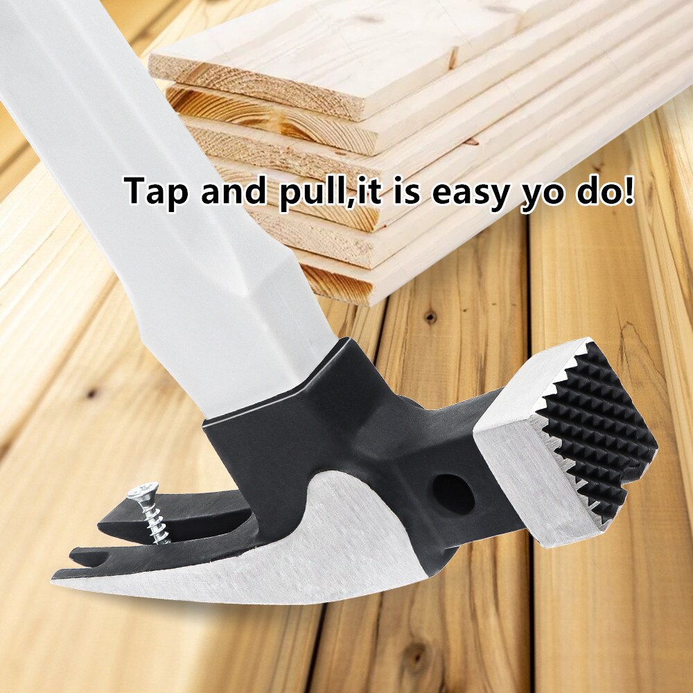 400mm Claw Hammer Carbon Steel Woodworking Joinery Home Carpentry Hand Hammer Non-slip Multi-function Hammer