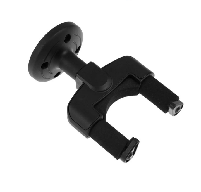 Gancho para colgar guitarra de montaje en pared, soporte antideslizante para guitarra acústica, ukelele, violín, bajo, piezas de guitarra, accesorios para instrumentos: Gris claro