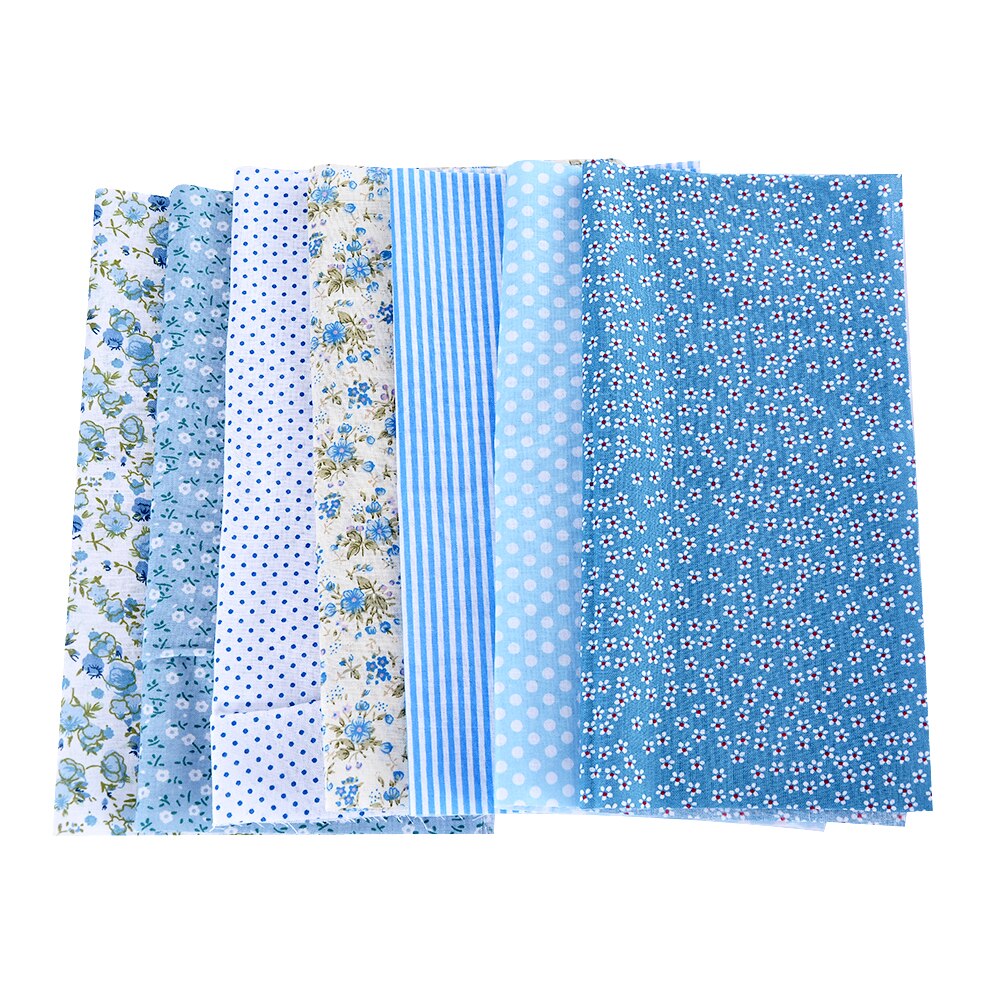 25*25cm Mixed Printing Cotton Fabric Printed Cloth Sewing Quilting Fabrics For Patchwork Sewing Materials Quilting DIY Clothes: M