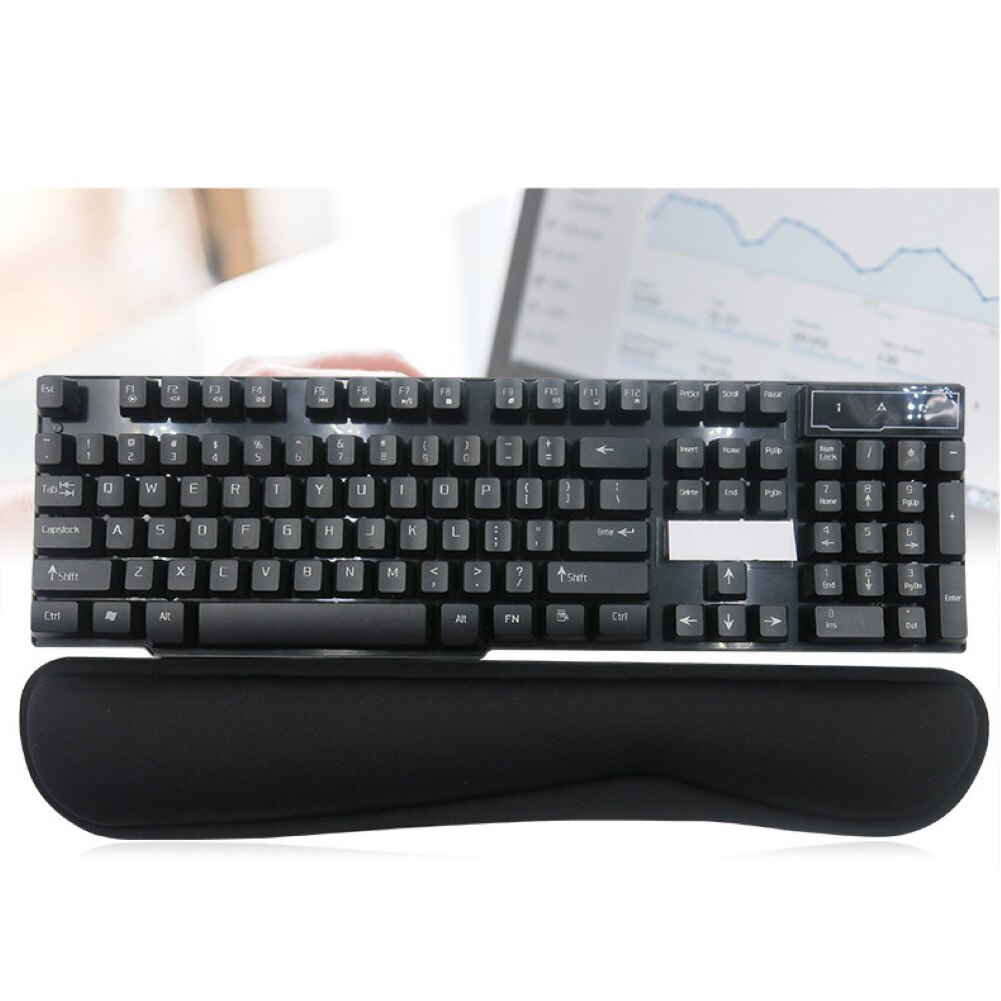 Keyboard Raised Hands Support Wrist Rest Cushion Mouse Comfort Pad for PC Laptop