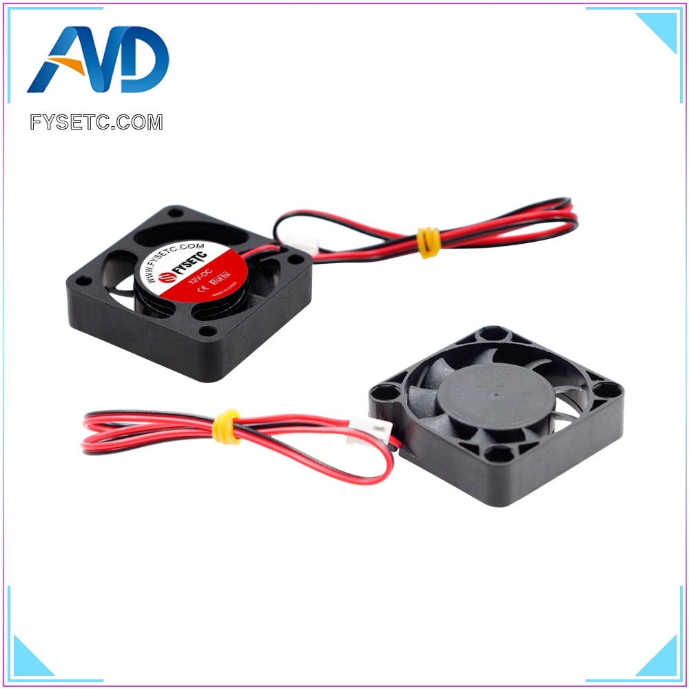 5 stücke 4010 Lüfter 12V 2 Pin mit Dupont Draht Bürstenlosen 40*40*10 Kühlen Fans kühler Radiato Für Anet A8 A6 3D Drucker Teile