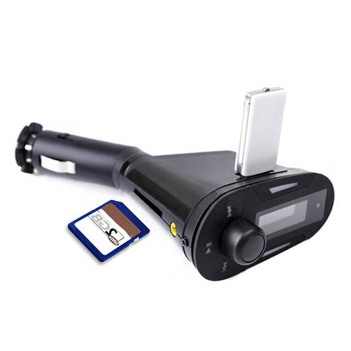 Most Popular Car Kit MP3 Player Wireless FM Transmitter Modulator USB SD MMC LCD Remote 8OXC