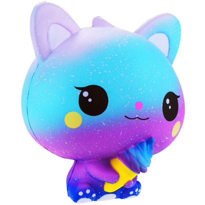 Squeeze Speelgoed Zachte Gestoomde Gevuld Broodje Panda Decompressie Bal Trage Rebound Speelgoed Squishy Ijs Kat Ijs Kinderen speelgoed: 2
