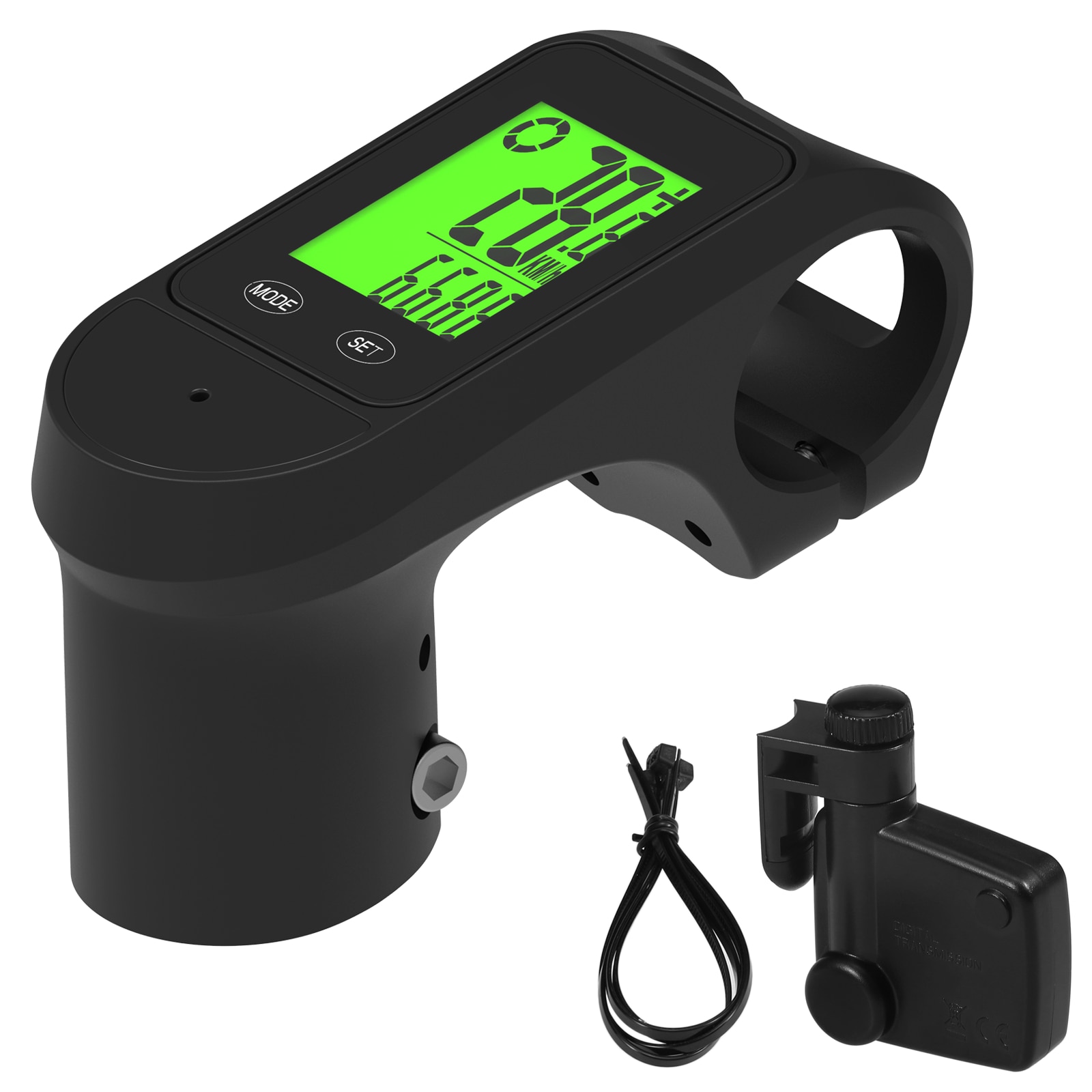 Wireless Bicycle Computer Waterproof Mountain Bike LCD Backlight Display Bike Computer Speedometer Odometer for Mountain Bike