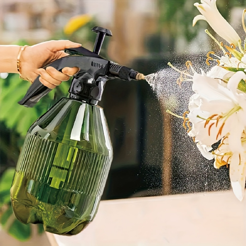 Einstellbare Düse, feiner Nebel, Hand-Sprühflasche, 1 Stück – Oberpumpen-Druckpflanzen-Gießkanne für Gartenarbeit Ich bin Innen- und Außenbereich, ho