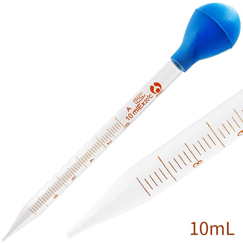 20 pieces/lot Lab Glass Pipette with Cap Pasteur Pipet rubber Rubber Head Graduated Dropper Laboratory Measuring Pipette