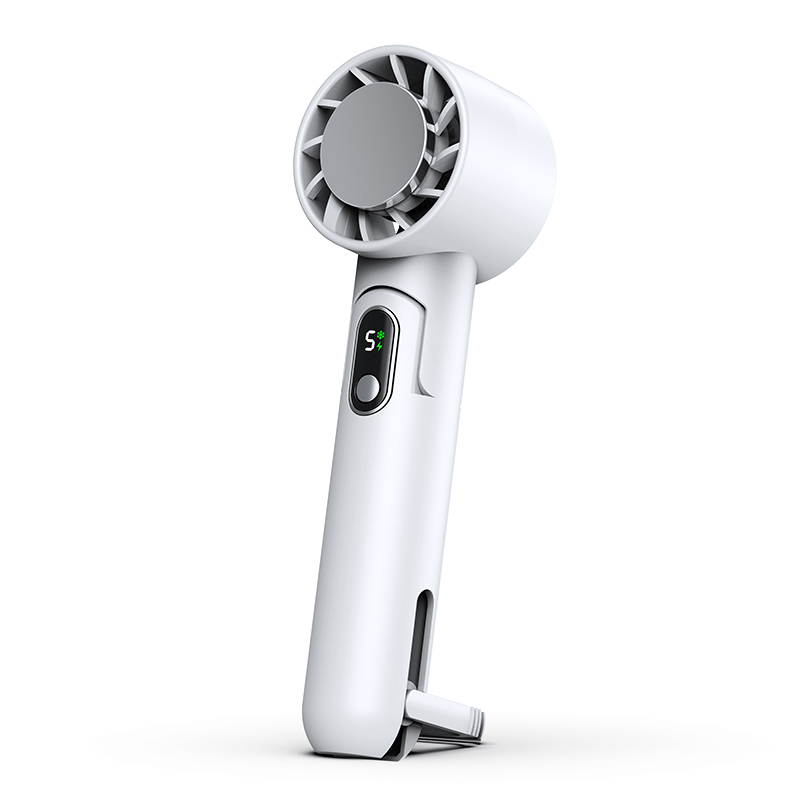 Xiaomi Kühlung Eisbeutel Mini-Handventilator faltbar hängender Hals tragbar USB-Außenladung Bao 4000 mAh 5 Geschwindigkeiten Ventilator: Ursprünglich Titel