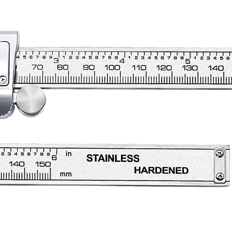 Ton 09 6- tum 150mm rostfritt stål elektronisk digital vernier mätare mikrometer metall