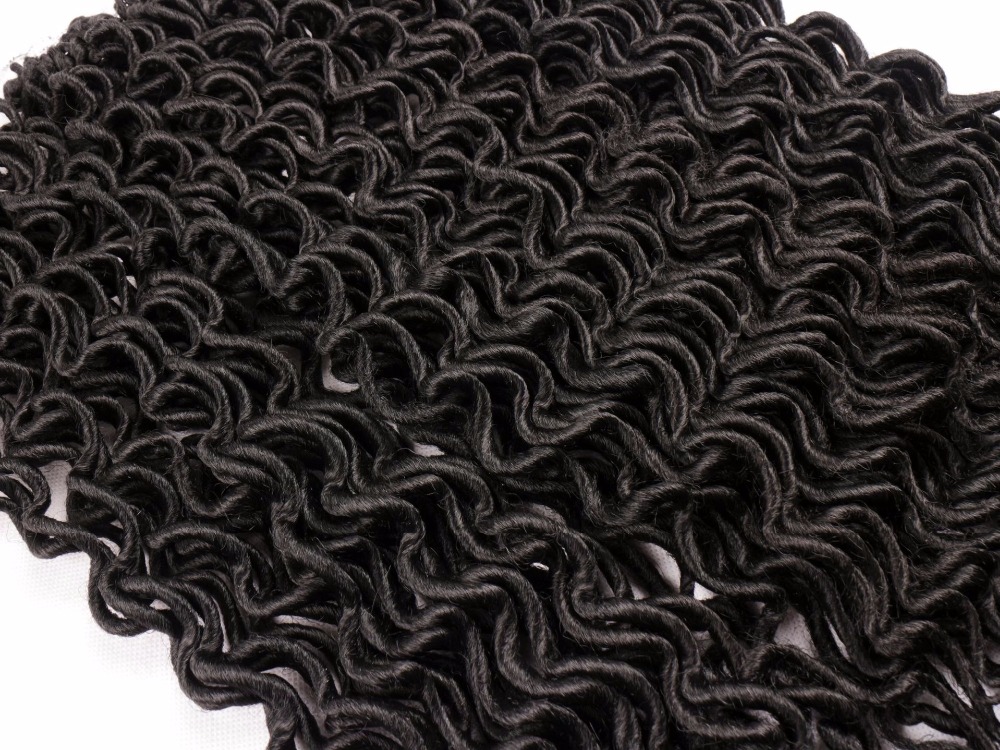 20 Roots Curly Faux Locs Crochet Hair 20'' Soft Braids Darling Soft1 pcs a lot