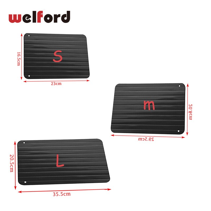 Bevroren Snelle Ontdooien Lade Dooi Snelle Verwarming Lade Bevriezen Vlees Voedsel ontdooier ontdooi magnetron vis board keuken gereedschap