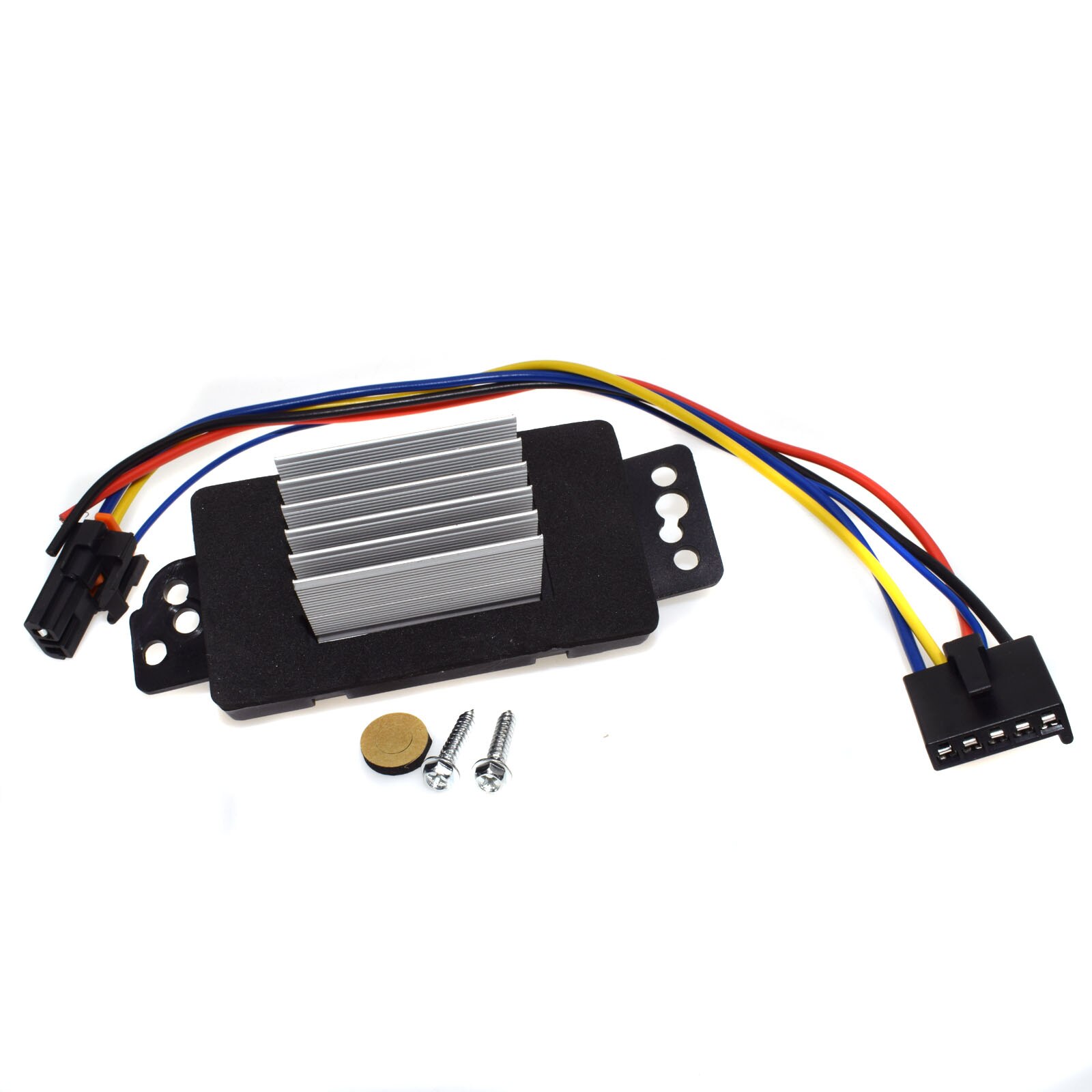 WOLFIGO HVAC Blower Motor Resistor with Plug Harness 15850268 22754990 RU359 1580888 for Pontiac Chevrolet Impala Buick